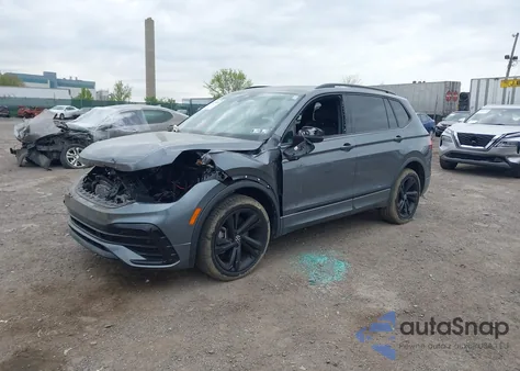 2024 Volkswagen Tiguan 2.0T Se R-Line Black from USA, damaged, VIN 3VV8B7AX7RM081396